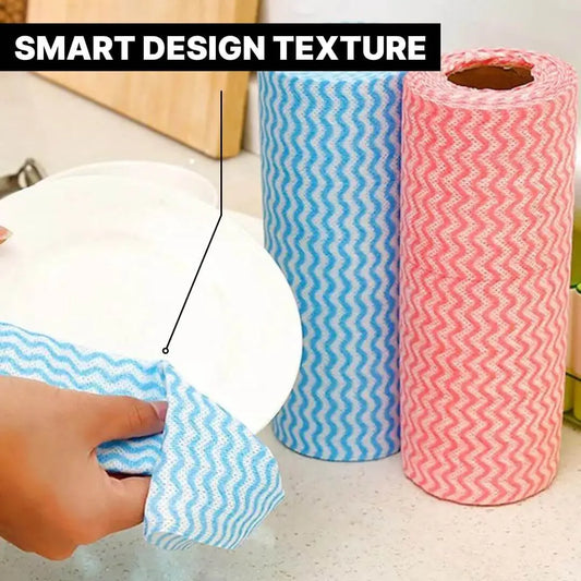 DaddyClean® Reusable and Washable Kitchen wipes(50 Pulls) DaddyClean